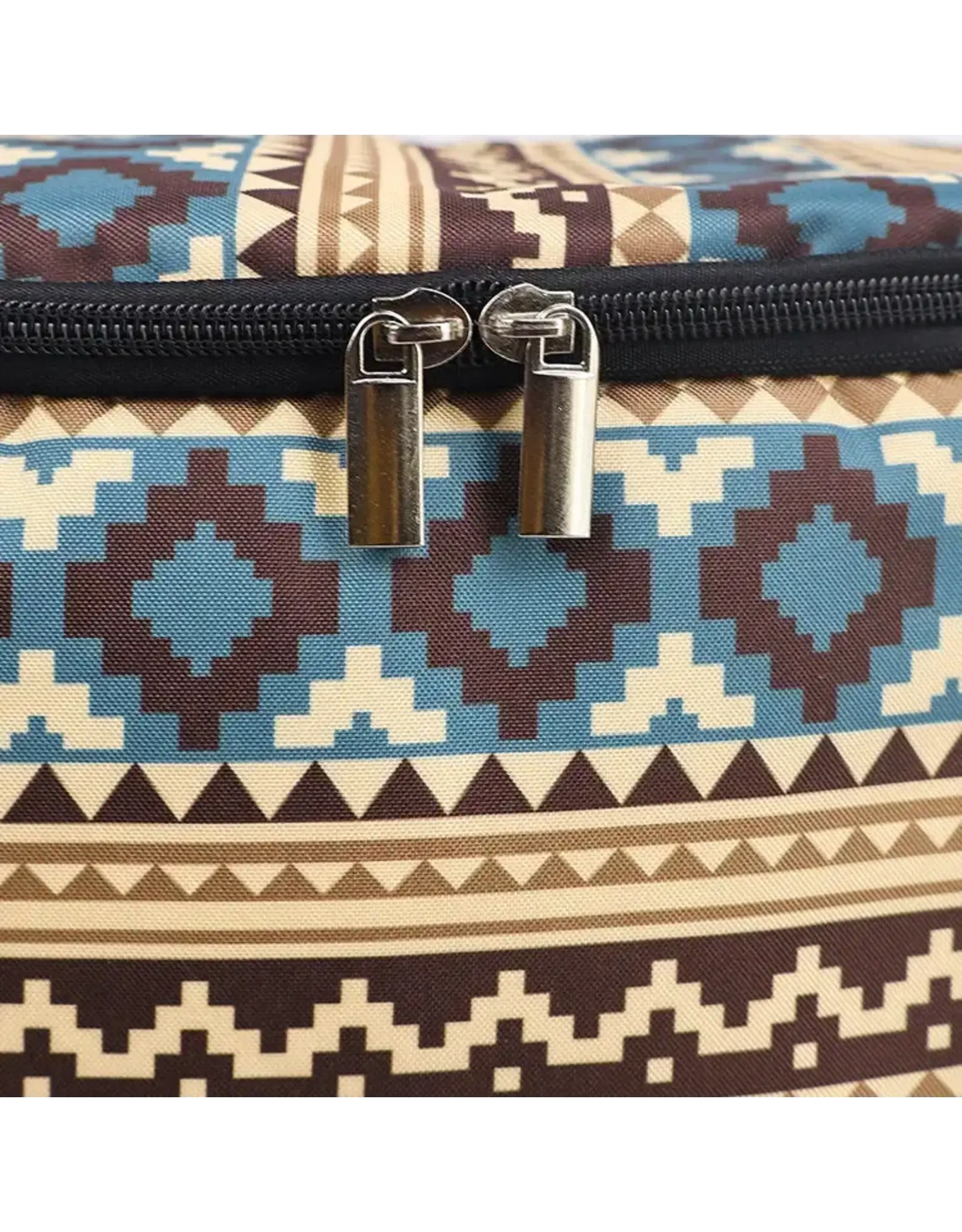 Western Aztec Print Cooler Insulated Bag