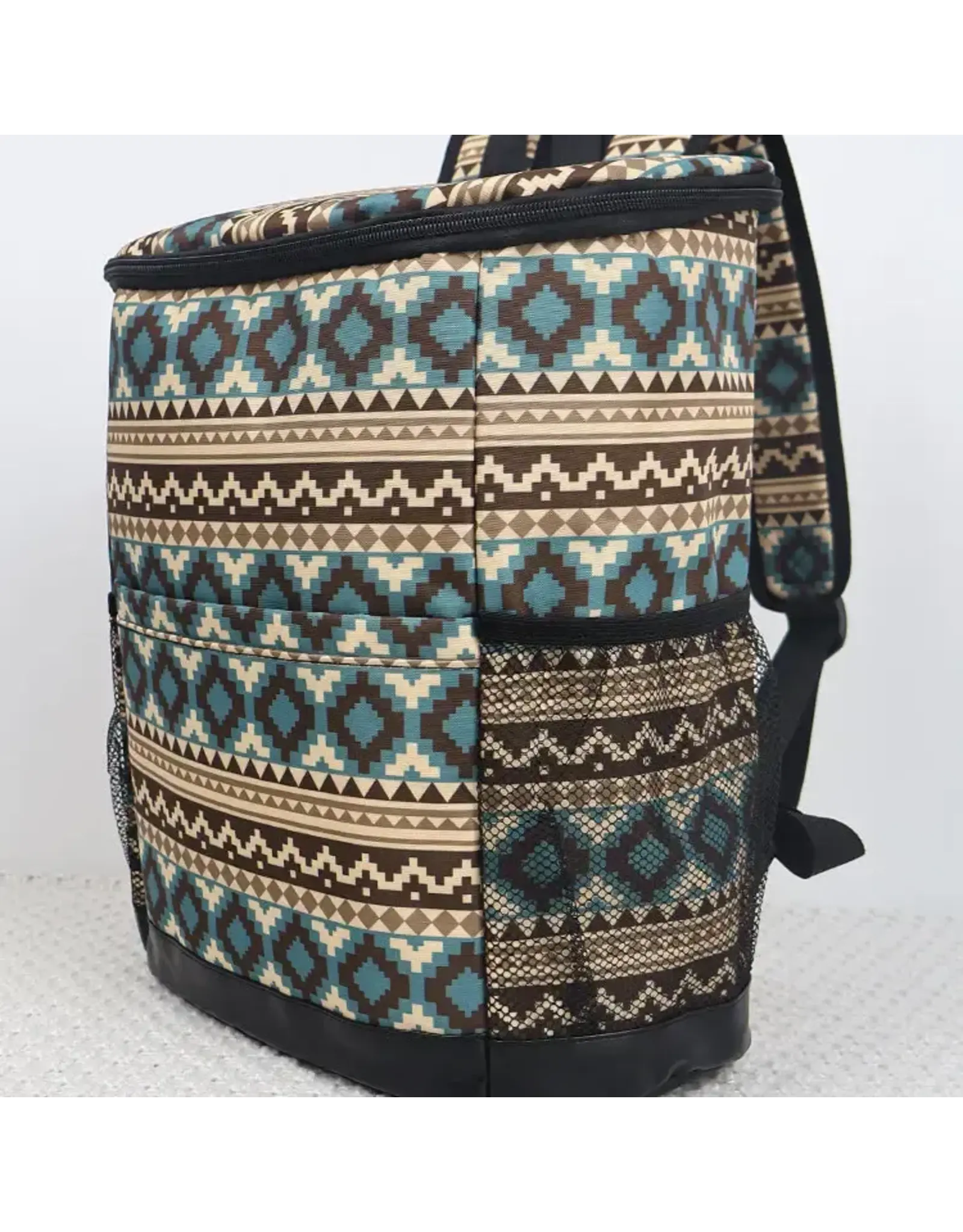 Western Aztec Print Cooler Insulated Bag