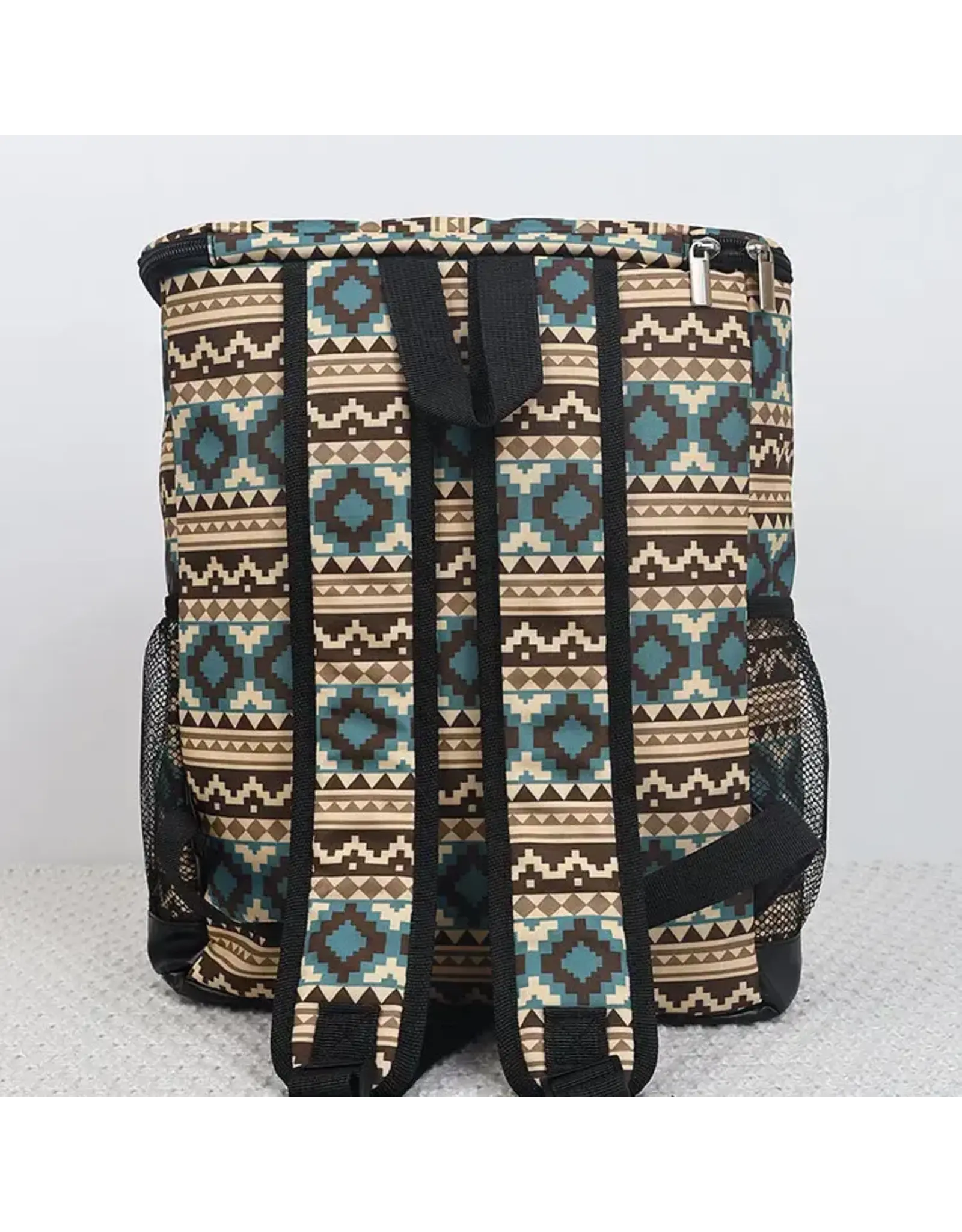 Western Aztec Print Cooler Insulated Bag