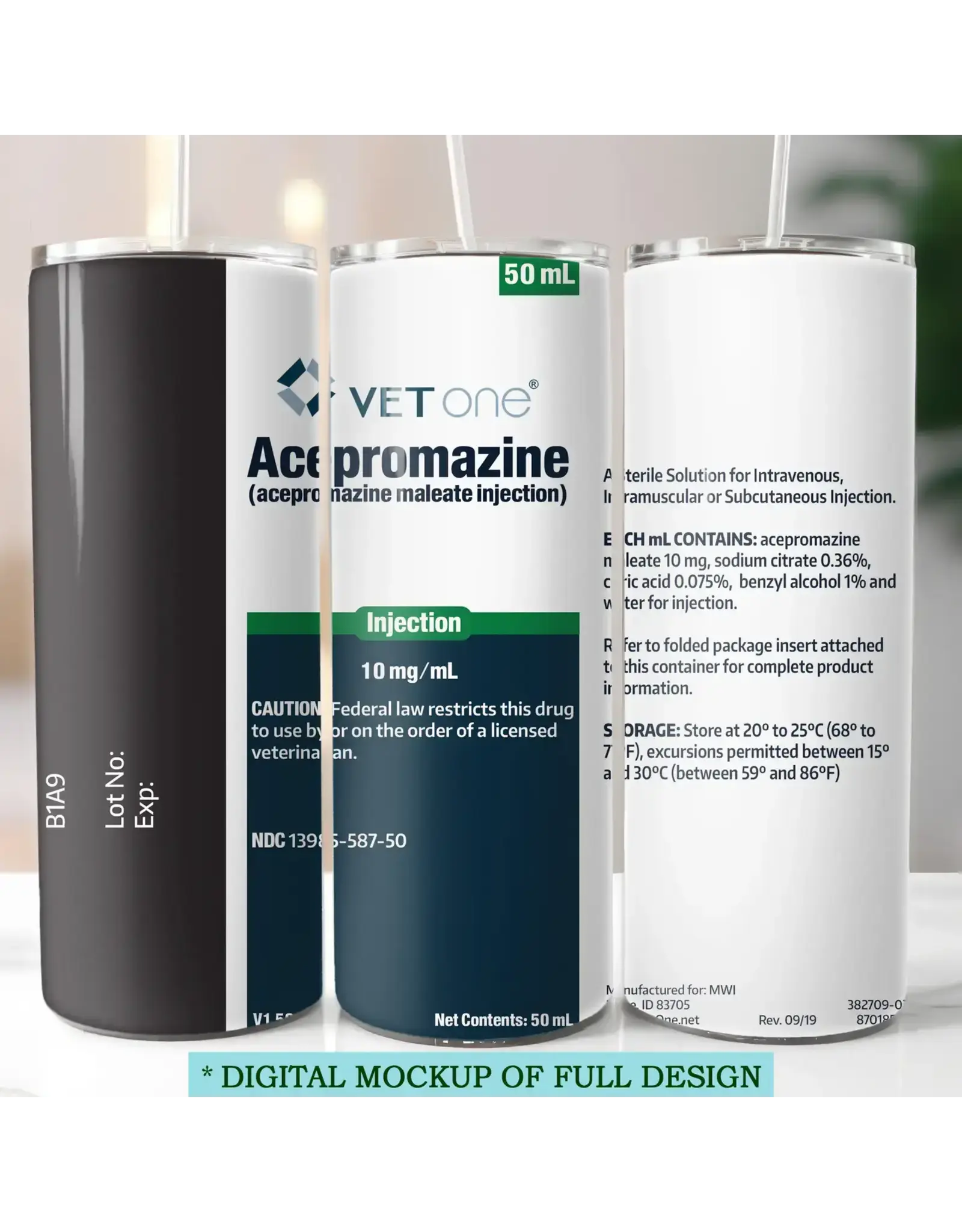 Ace Vet Med Tumbler or Water Bottle