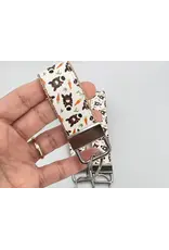 Vegan Leather Equestrian Keychain