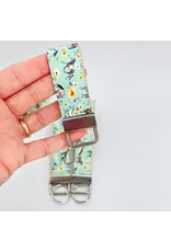 Vegan Leather Equestrian Keychain