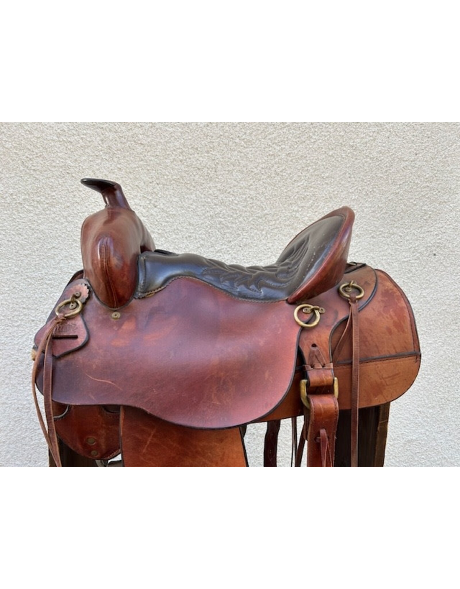 Tucker High Plains 260 Style 15.5" Seat, Wide Tree