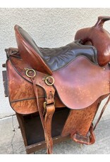 Tucker High Plains 260 Style 15.5" Seat, Wide Tree