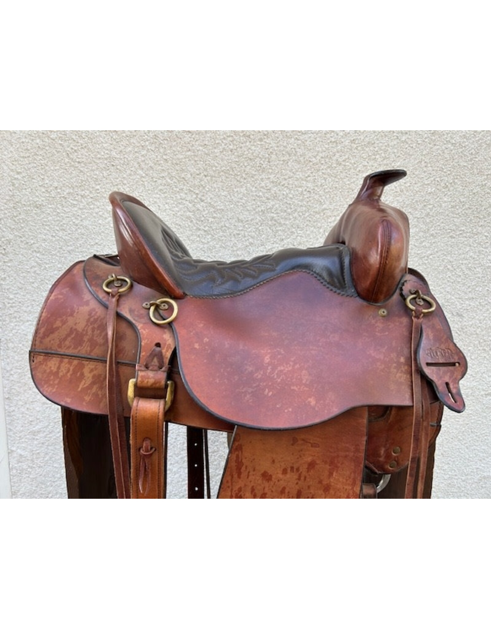 Tucker High Plains 260 Style 15.5" Seat, Wide Tree