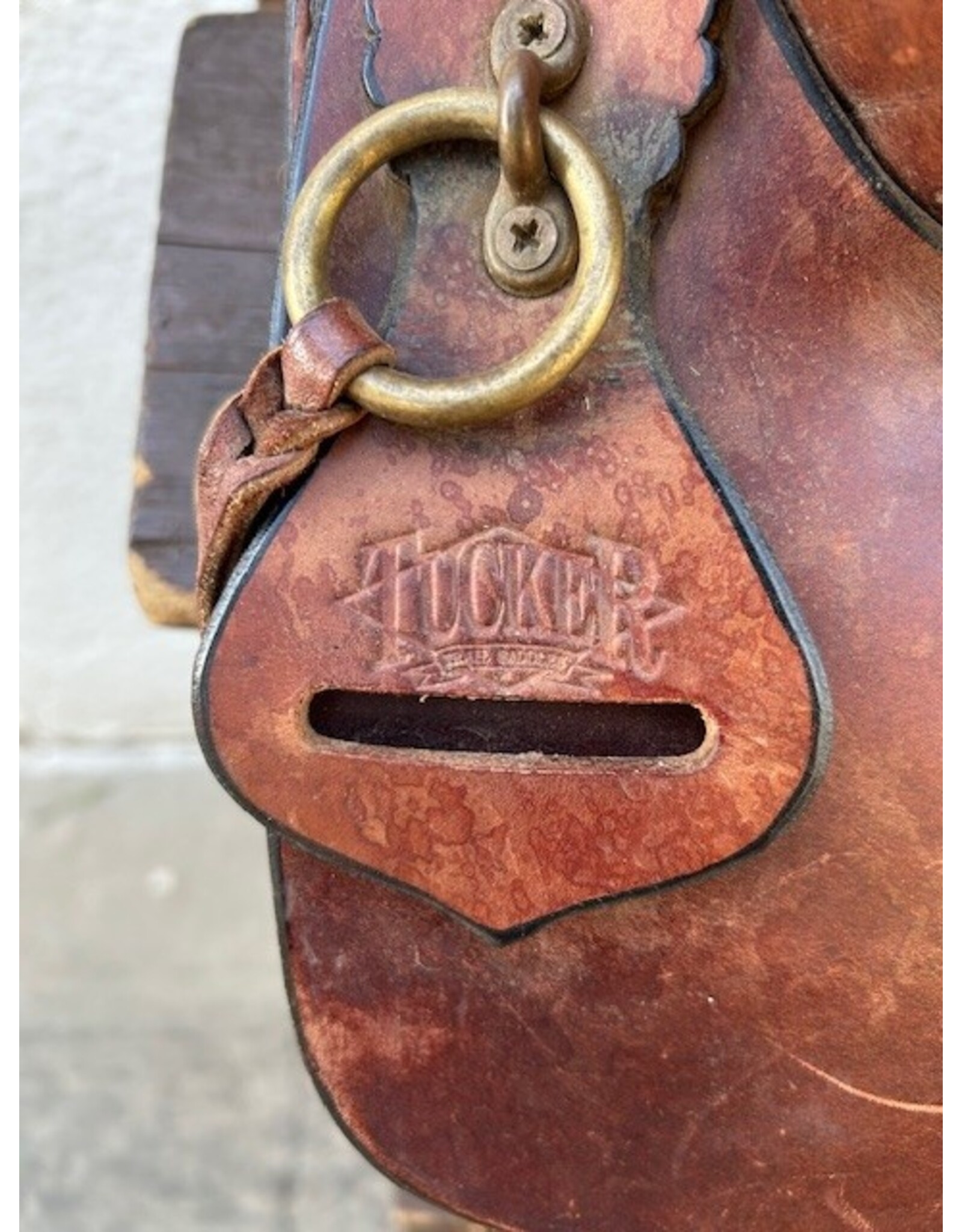 Tucker High Plains 260 Style 15.5" Seat, Wide Tree