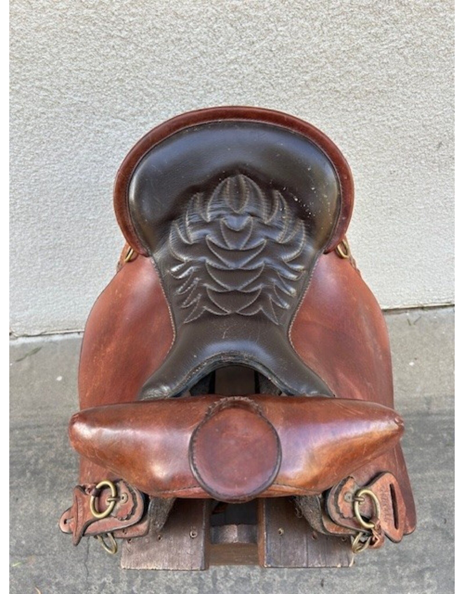 Tucker High Plains 260 Style 15.5" Seat, Wide Tree