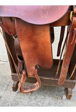 Tucker High Plains 260 Style 15.5" Seat, Wide Tree