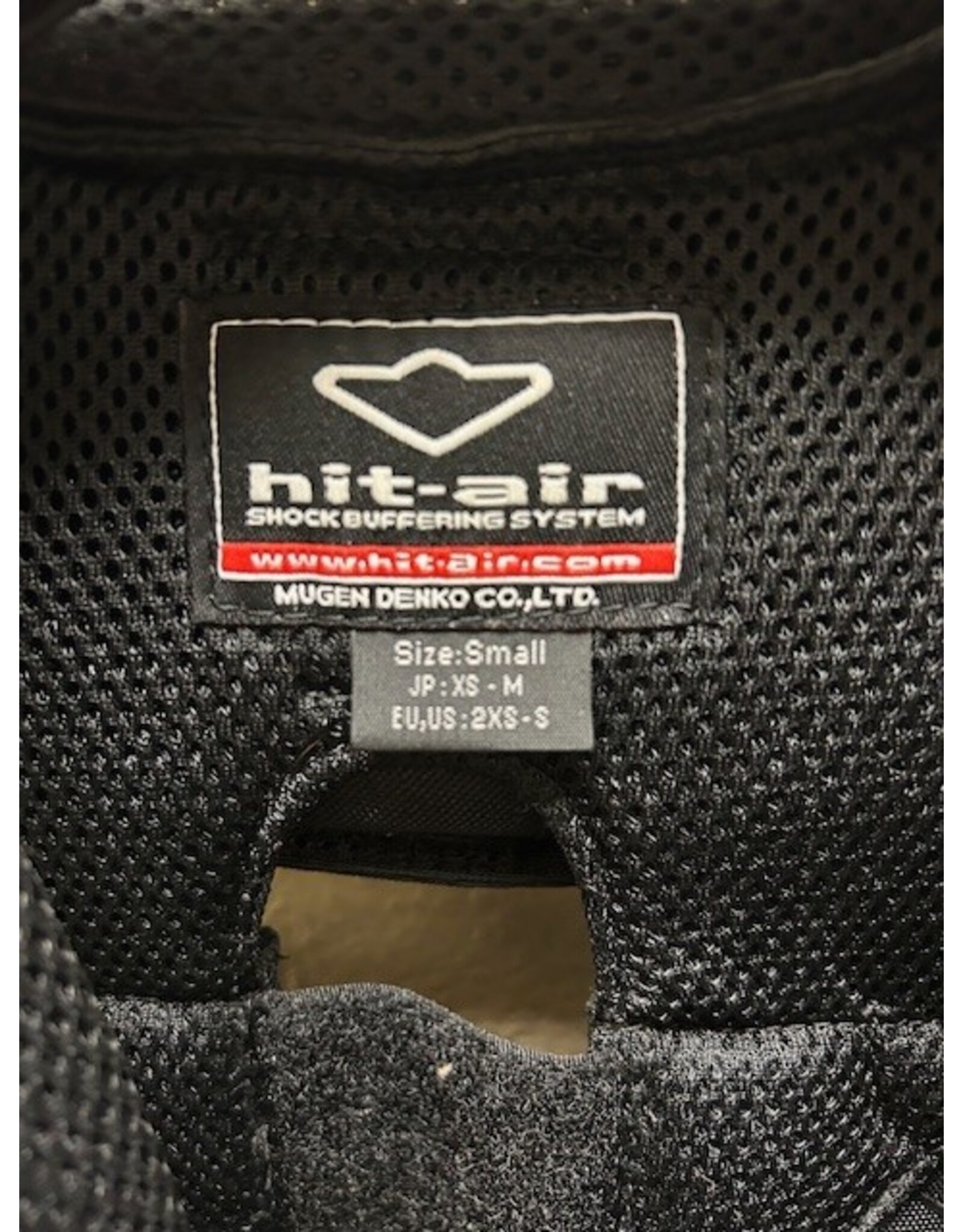 Hit Air Vest SV-2 Black Size Small