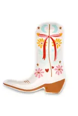 Living Royal Ceramic Trinket & Jewelry Tray / Dish - Cowgirl Boot