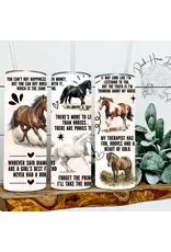 Dark Horse Dream Designs Just Buy the Pony - Horse- Funny Sayings- Tumbler