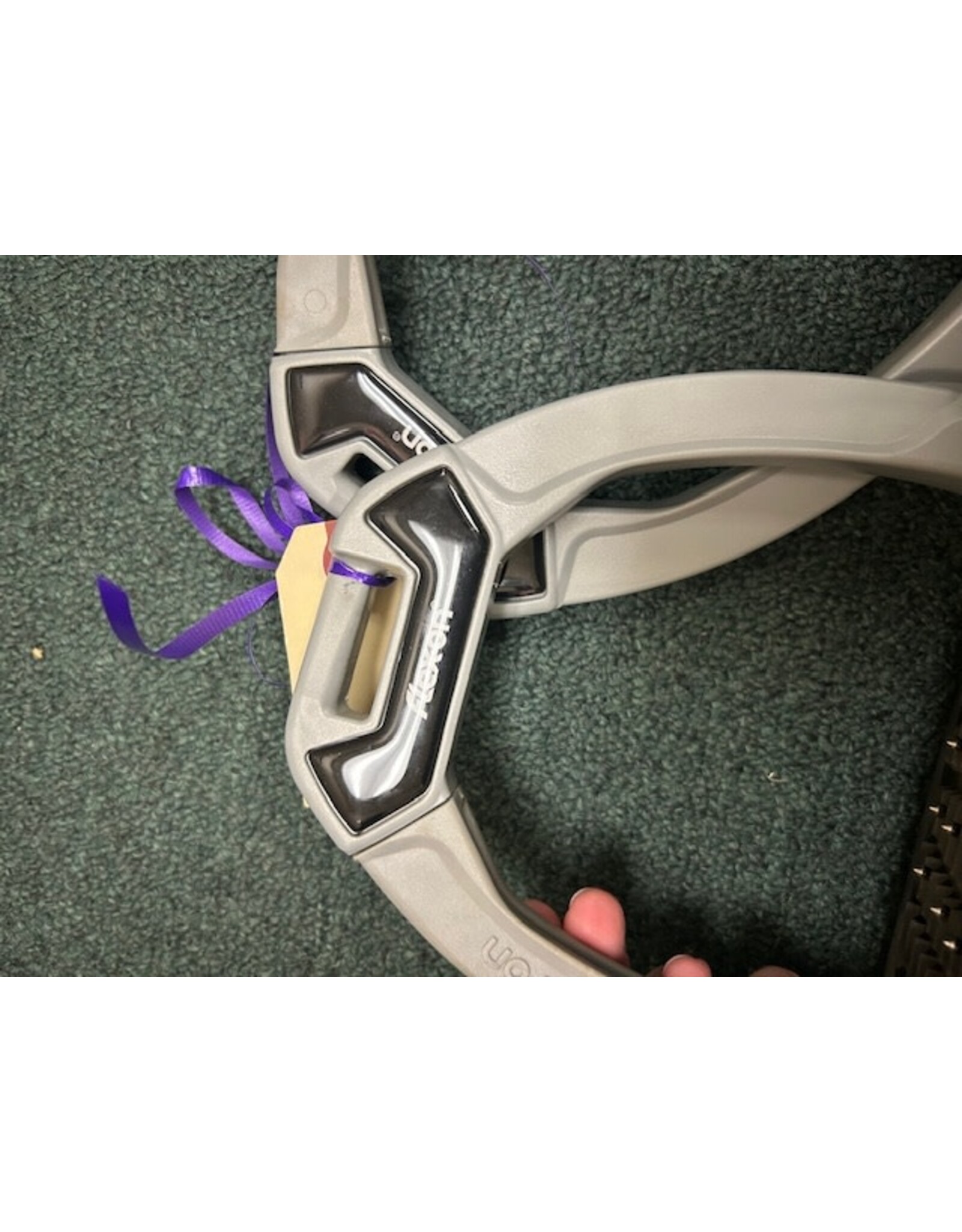 Flex-On Safe-On Stirrups Grey 4.5"