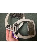 Flex-On Safe-On Stirrups Grey 4.5"