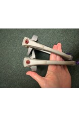 Flex-On Safe-On Stirrups Grey 4.5"