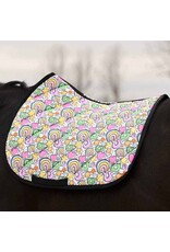 Dreamers and Schemers Saddle Pad AP Full O Luck Pony