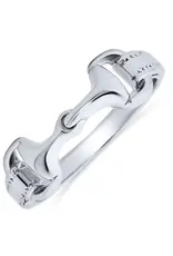Westrian Ring Sterling Silver Snaffle Bit
