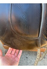 Schleese Obrigado Dressage Saddle 17.5" Seat, Adjustable Tree SN#13101S0413