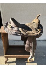 Big Horn Cordura Trail Saddle 602 17" Semi-Quarter Horse Bars