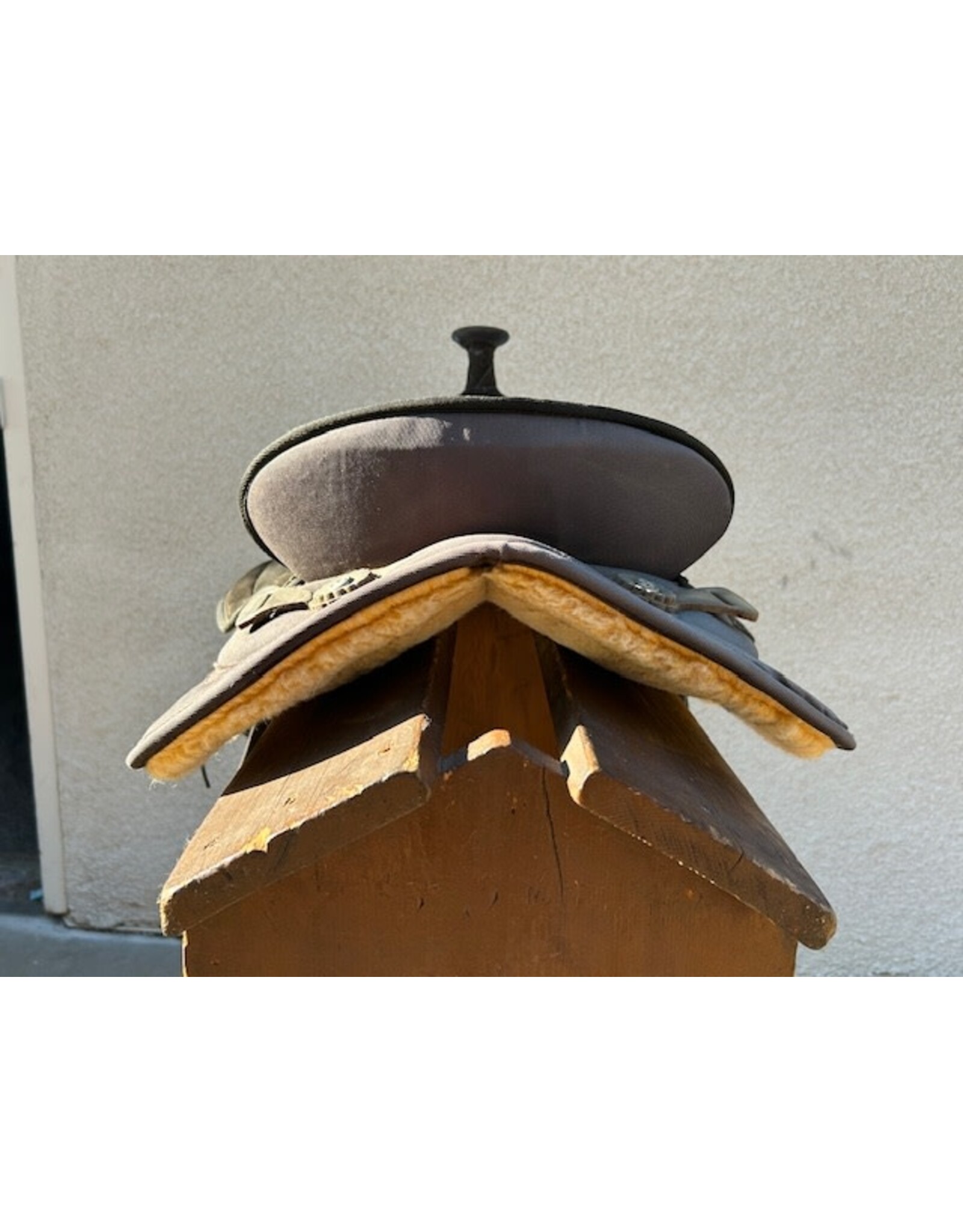 Big Horn Cordura Trail Saddle 602 17" Semi-Quarter Horse Bars