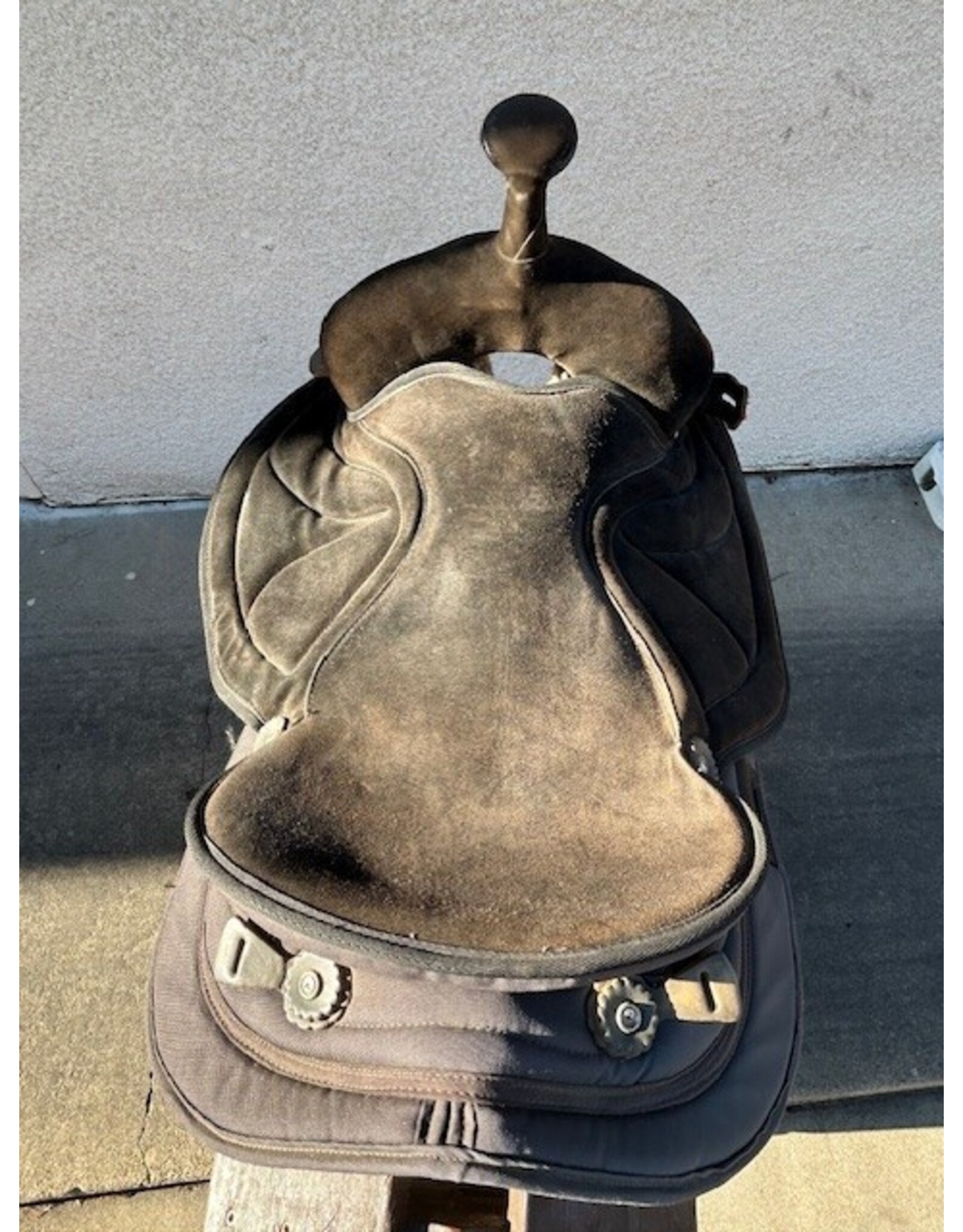 Big Horn Cordura Trail Saddle 602 17" Semi-Quarter Horse Bars