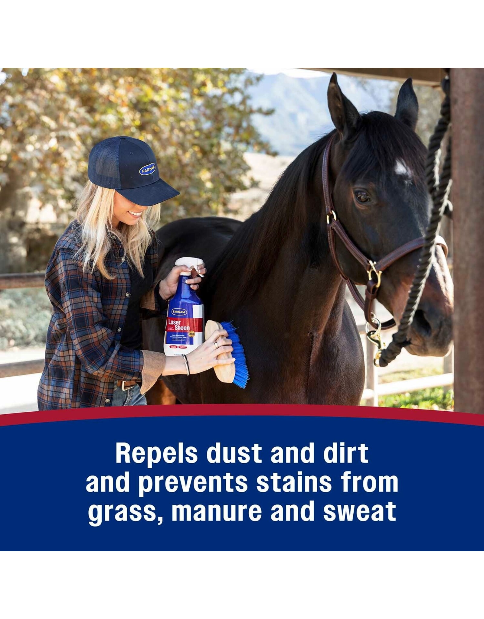 Farnam Laser Sheen w/ Spray 32 oz