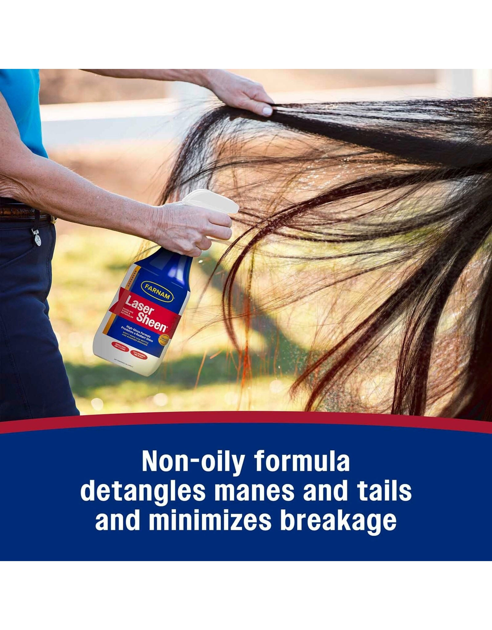 Farnam Laser Sheen w/ Spray 32 oz