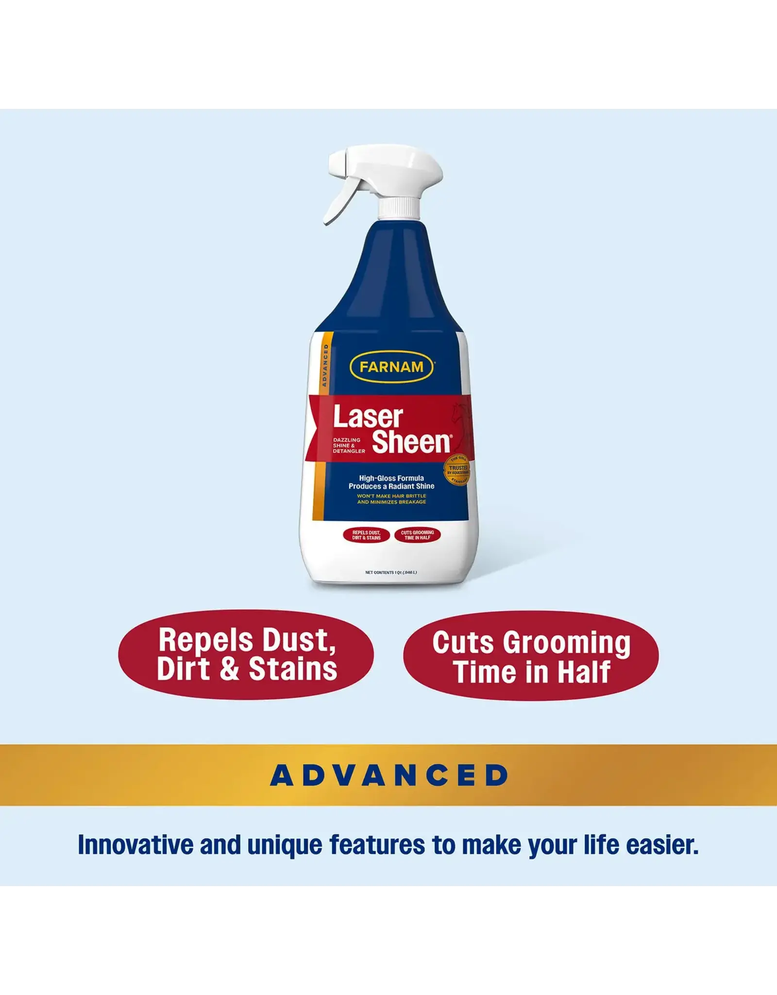 Farnam Laser Sheen w/ Spray 32 oz