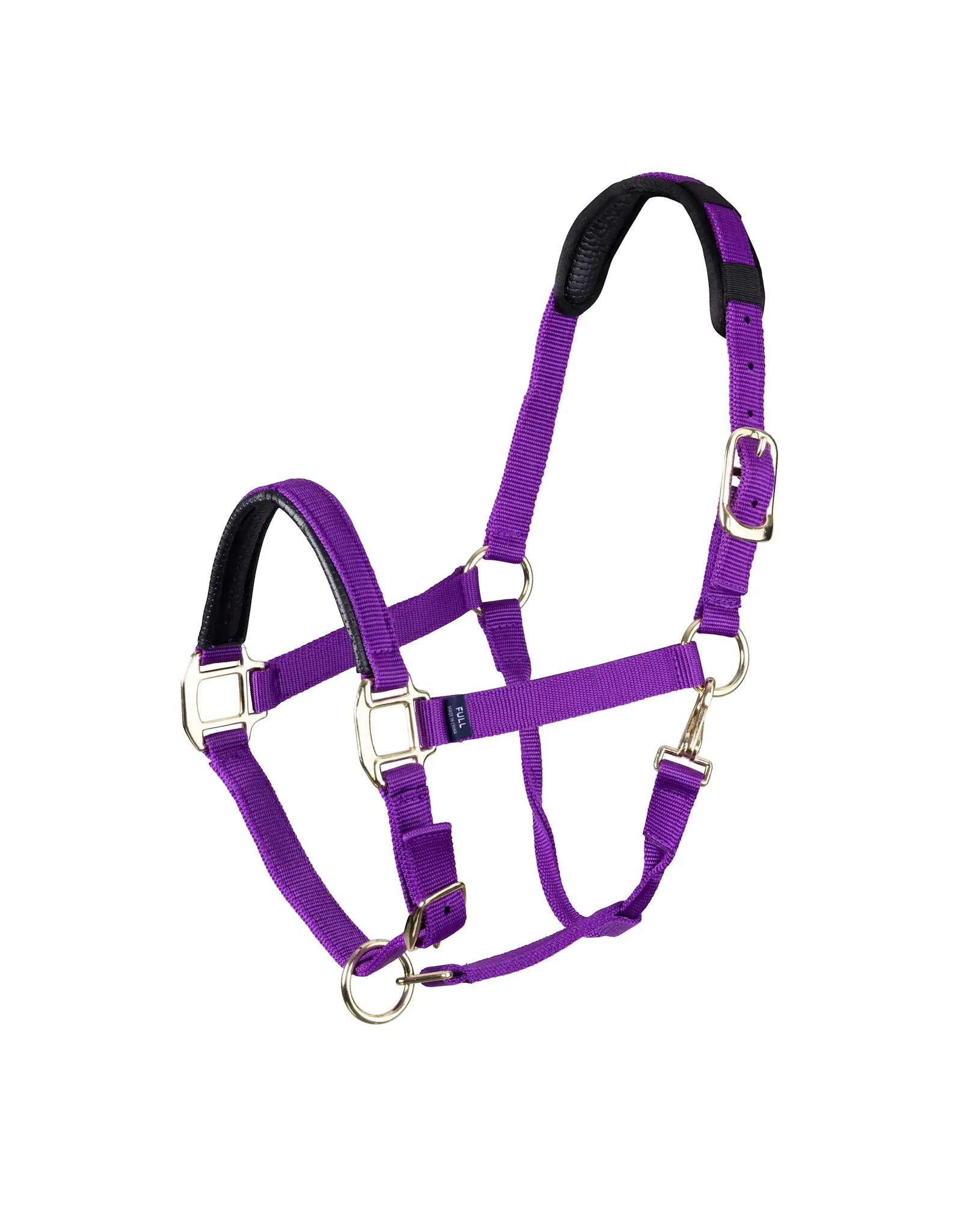 Halter Topaz Leather Breakaway Nylon