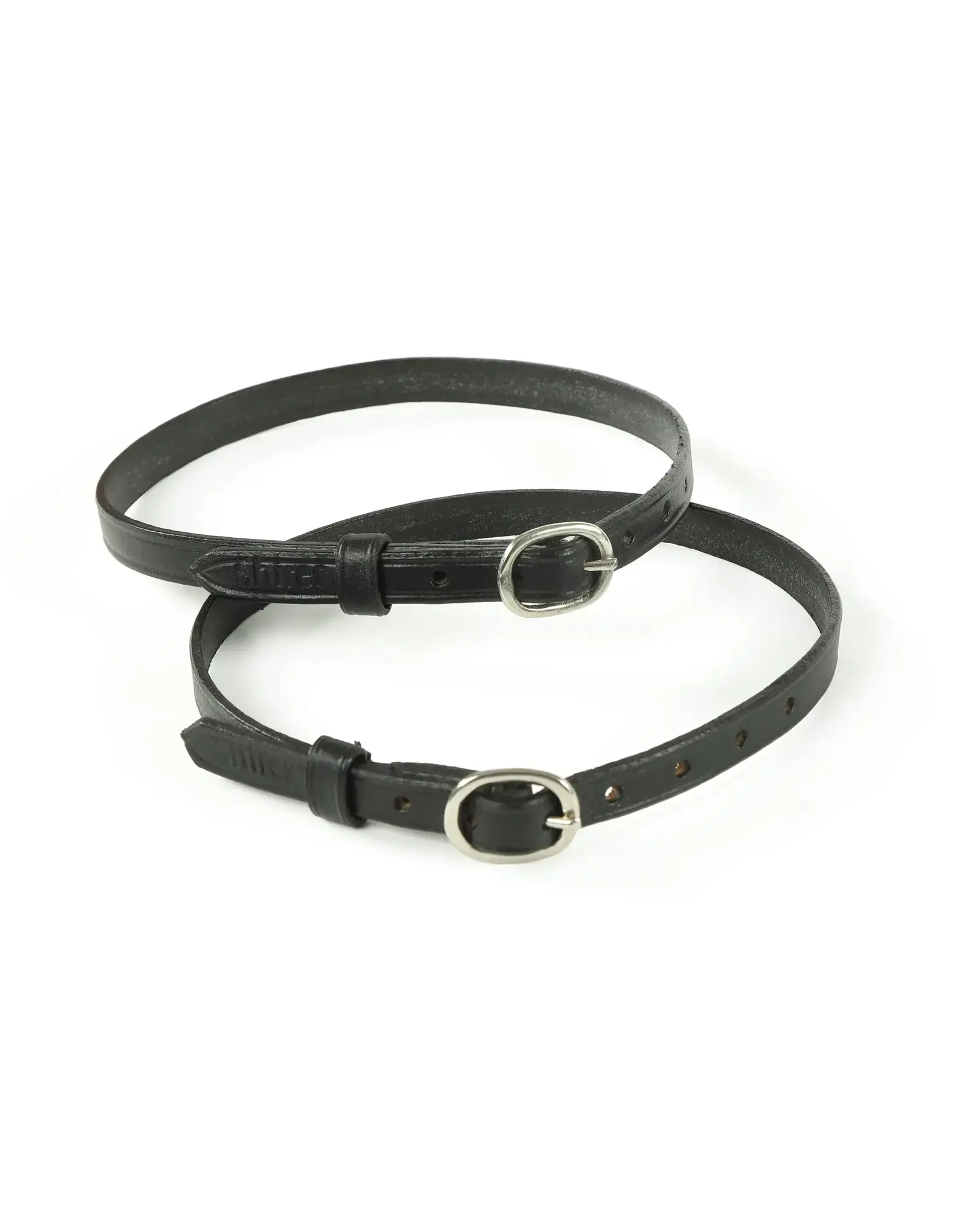 Velocity GARA Leather Spur Straps  Black Ladies