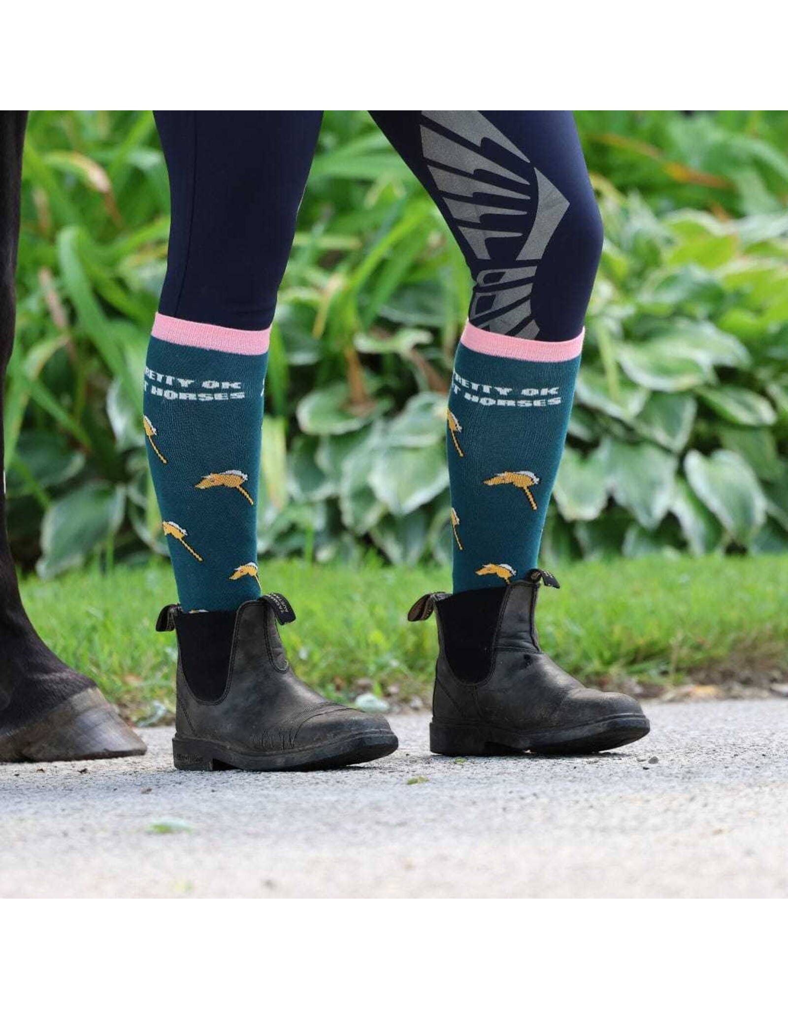 Dreamers and Schemers Pretty OK Boot Socks