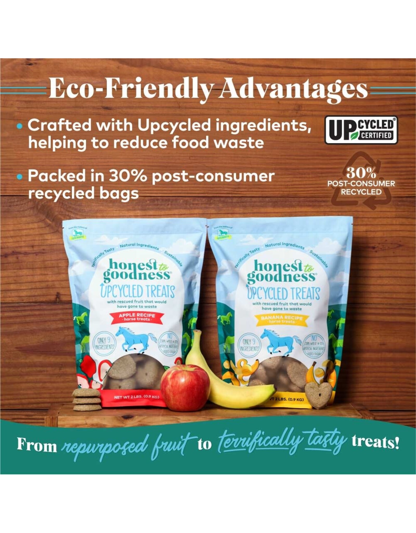 Manna Pro Honest To Goodness™ Upcycled Horse Treats