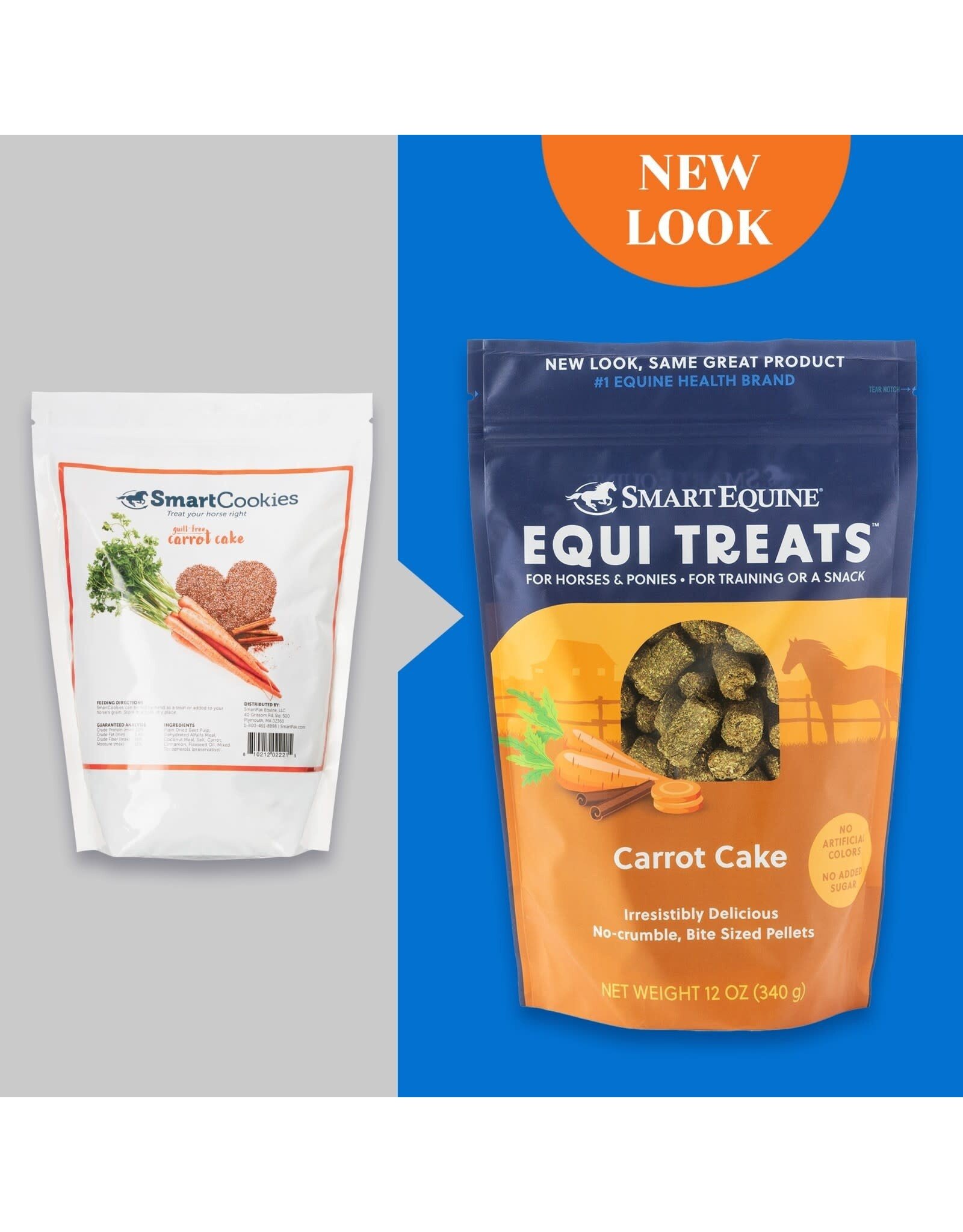 SmartEquine Equi Treats Bite-Sized Pellets for Horses & Ponies  4lb