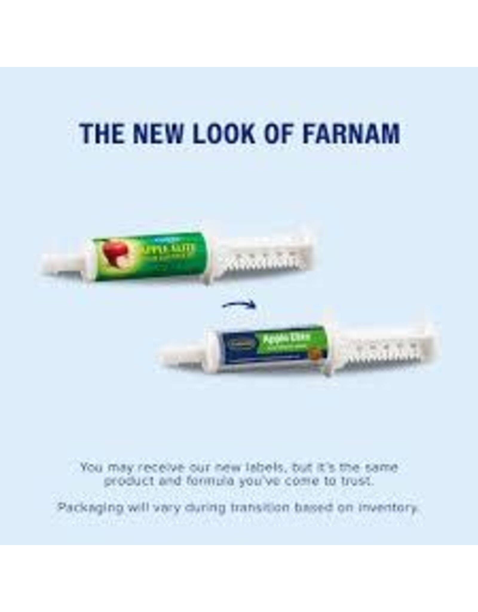 Farnam Apple Elite Electrolyte Paste Apple Flavor Horse Supplement 60-mL syringe