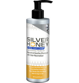 Silver Honey Skin & Coat Care Nourish & Soothe Shampoo with Odor Neutralizer 16-fl oz