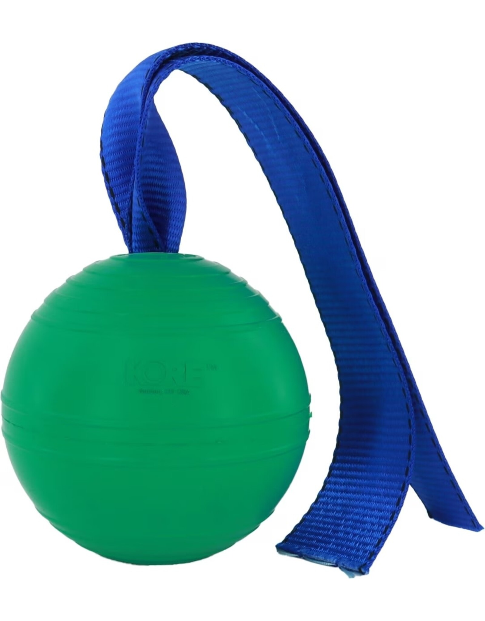 PetKORE KOREflex Tough Ball & Tail Toy, Green 4.75-in