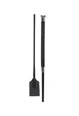 Fancy Stitch Leather Crop 25.5"