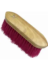 Tuffrider Dandy Brush Long Hair with Wooden Back Neon Pink