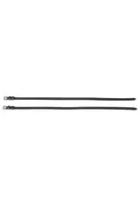 Leather Spur Straps with Plain Buckle