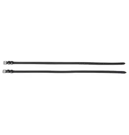 Leather Spur Straps with Plain Buckle