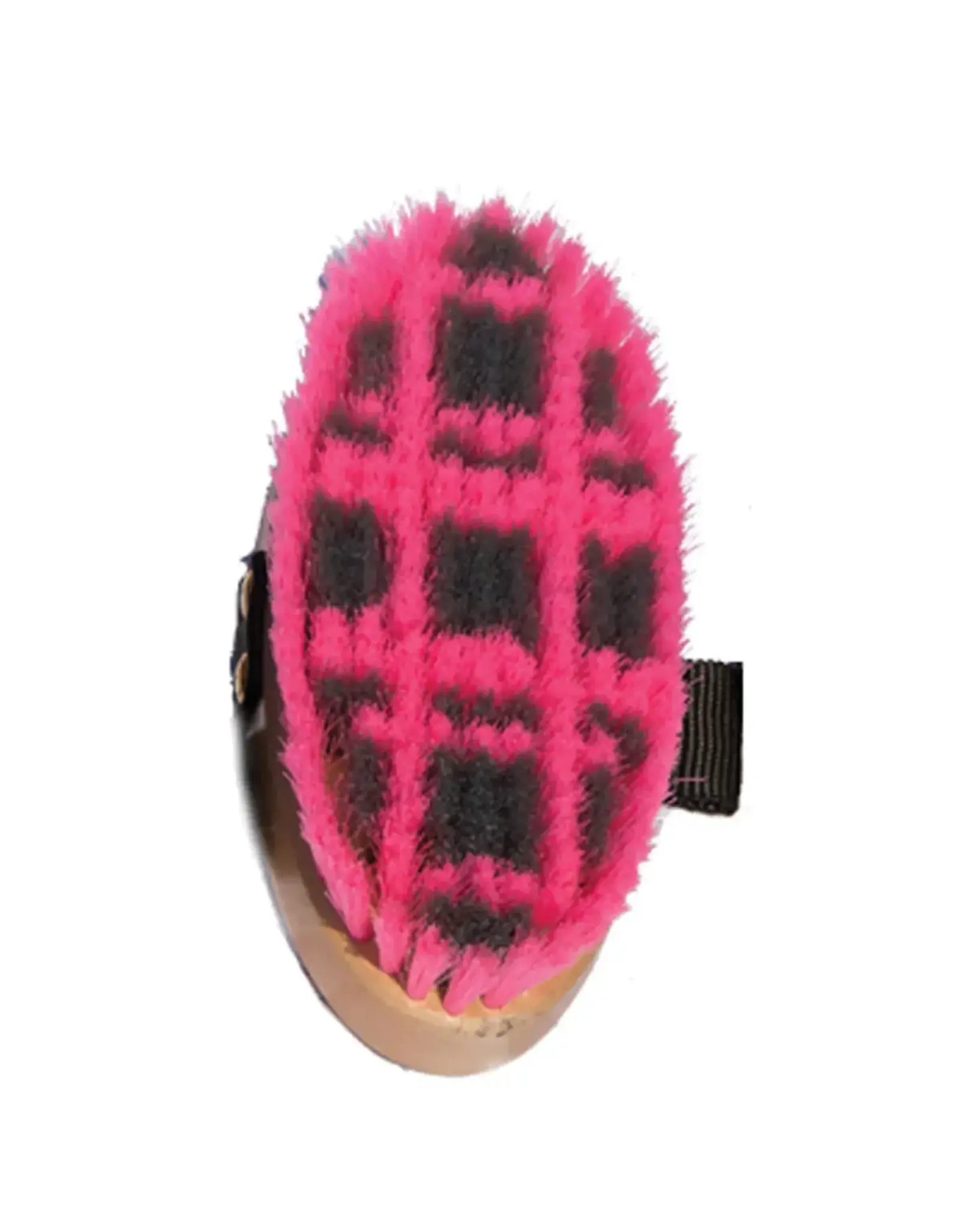 Intrepid International Medium Grooming Brush with Check Pattern 7" x 2-3/4"