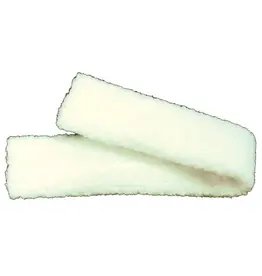 Intrepid International Girth Cover 4" x 36" White Fleece