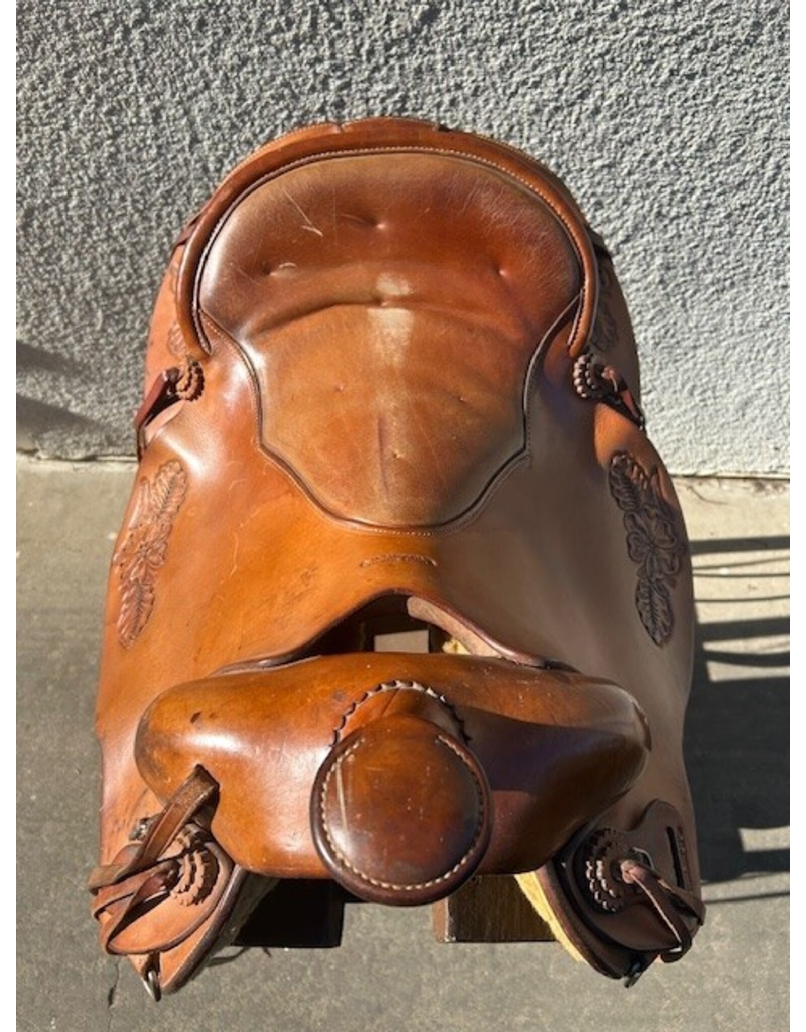 Brooks Saddlery (Oregon) Ranch Saddle 16" Wide Tree