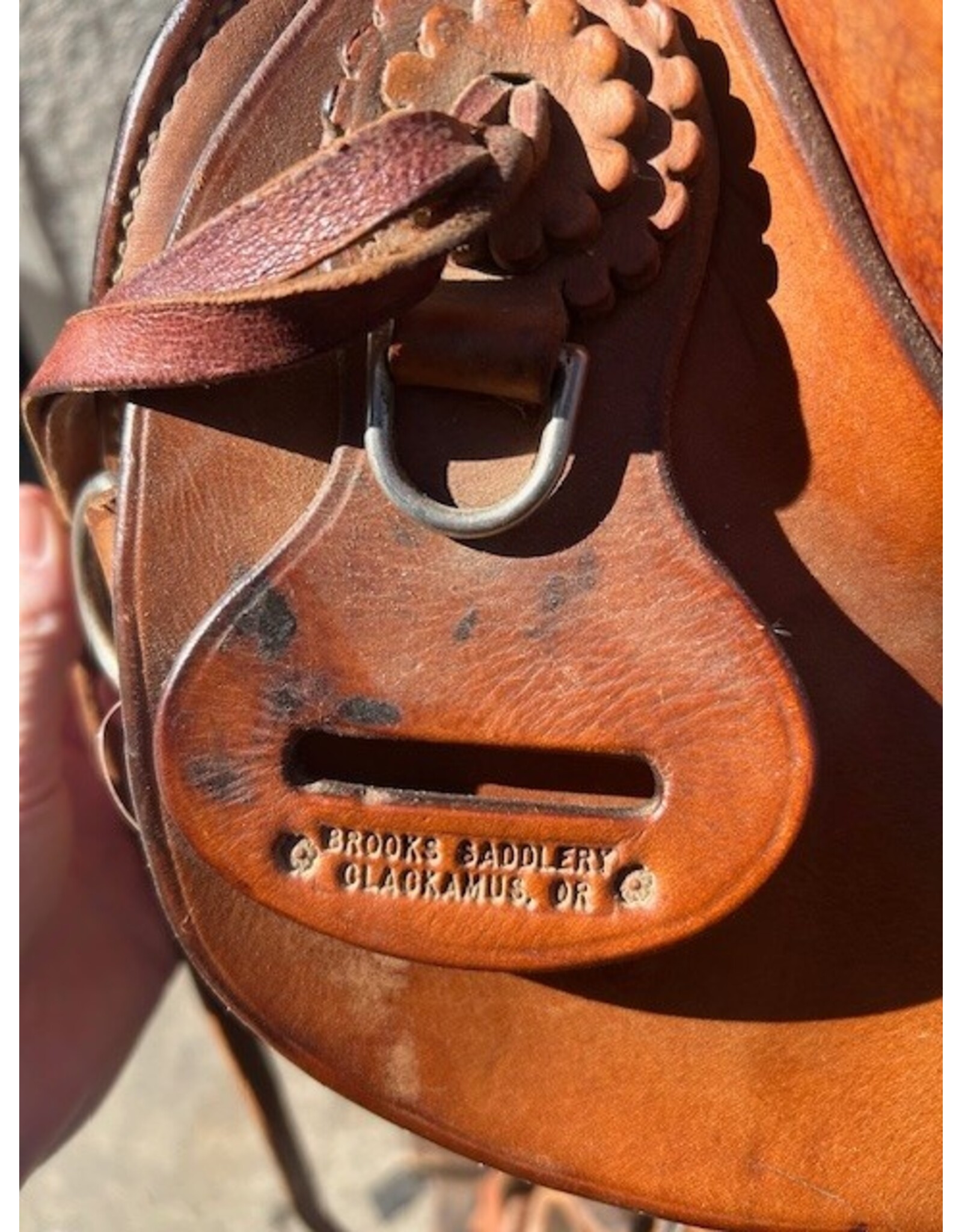 Brooks Saddlery (Oregon) Ranch Saddle 16" Wide Tree