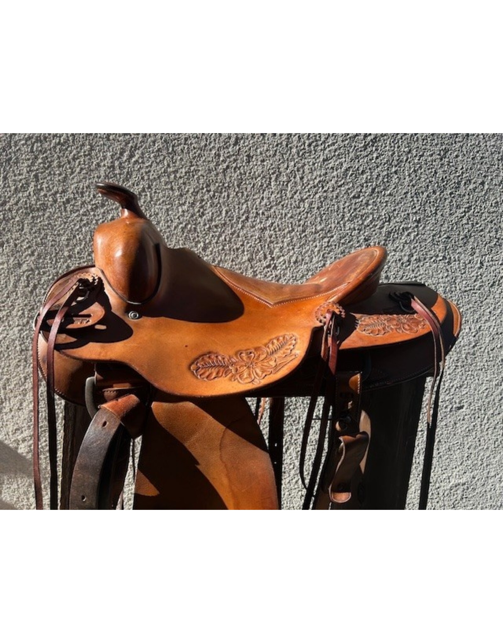 Brooks Saddlery (Oregon) Ranch Saddle 16" Wide Tree