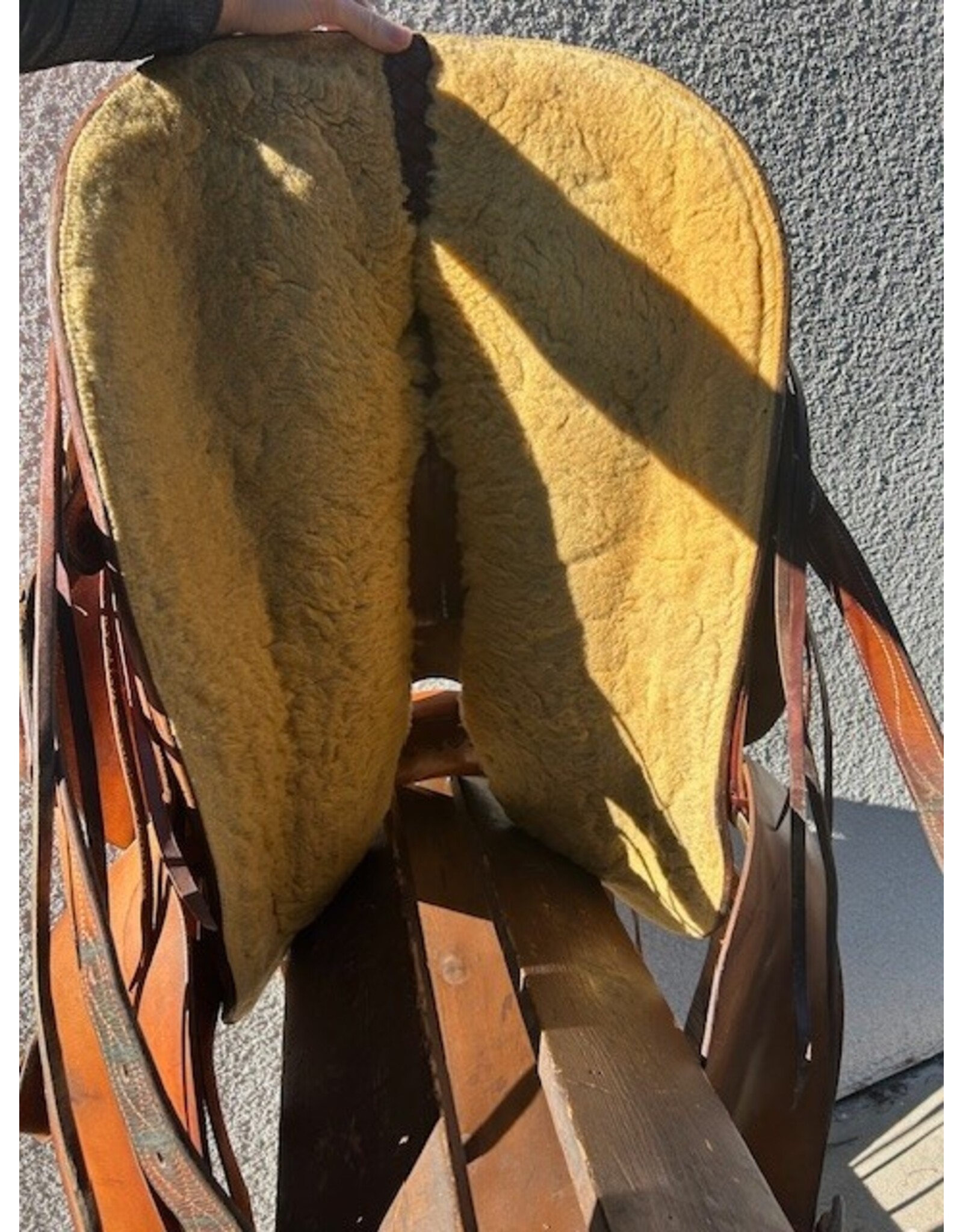 Brooks Saddlery (Oregon) Ranch Saddle 16" Wide Tree