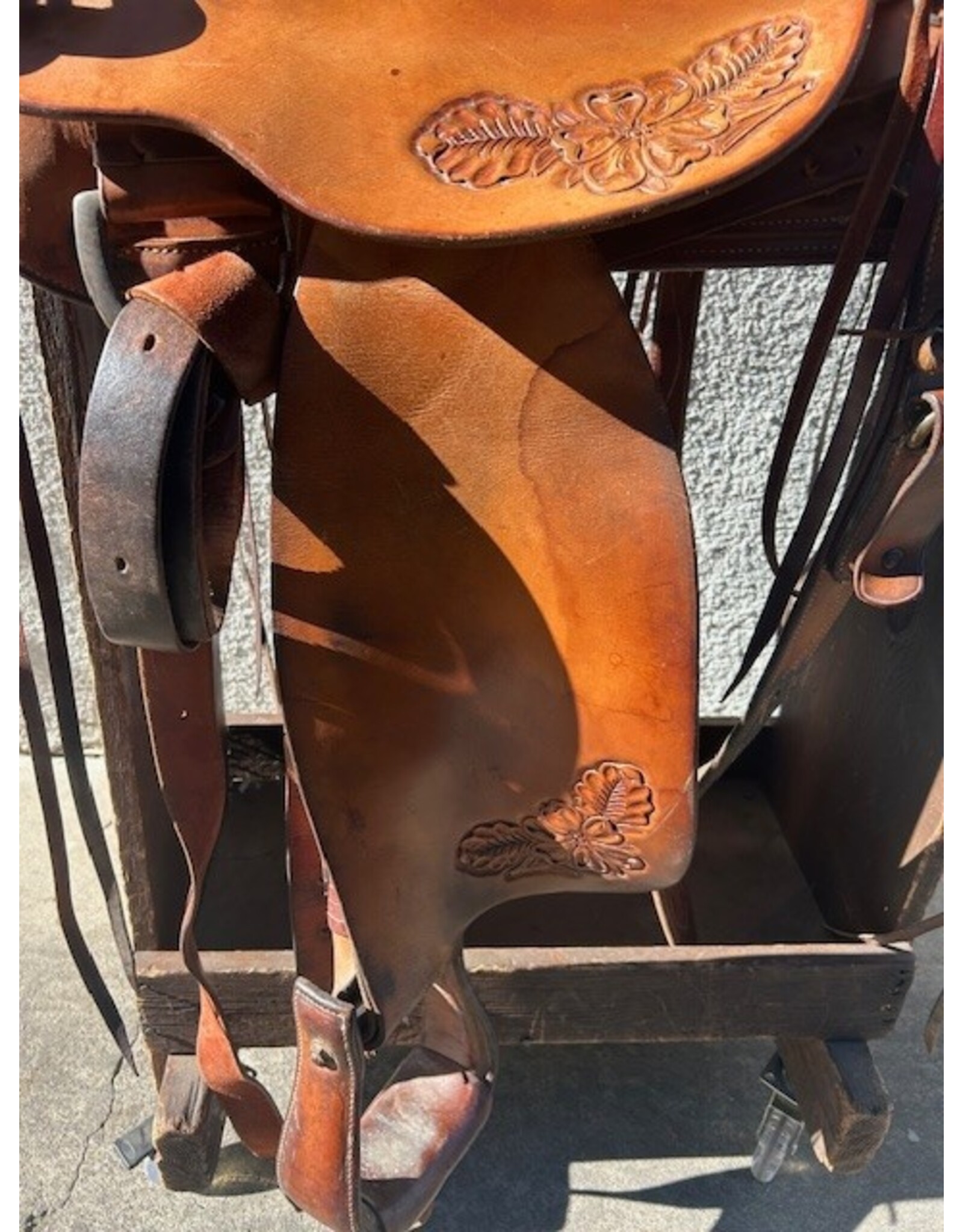 Brooks Saddlery (Oregon) Ranch Saddle 16" Wide Tree