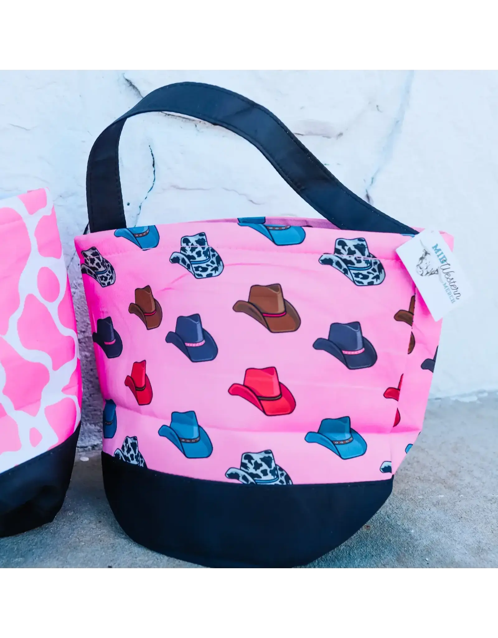 Front Porch Label Round Bucket Groom Caddy