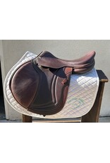 Dover Circuit Close Contact Saddle 17.5". Med. tree