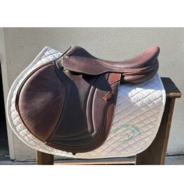 Dover Circuit Close Contact Saddle 17.5". Med. tree