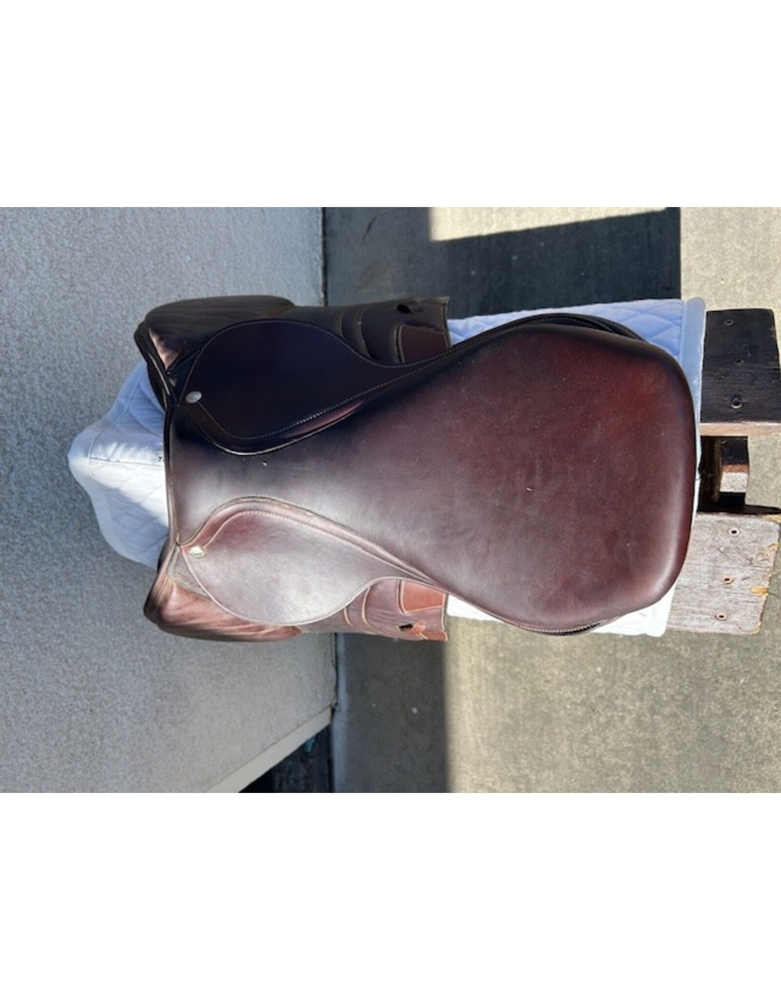 Dover Circuit Close Contact Saddle 17.5". Med. tree